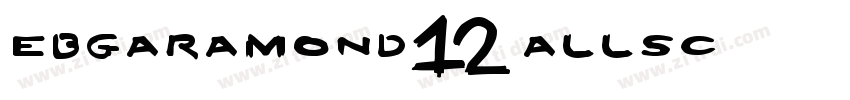ebgaramond12 allsc字体转换